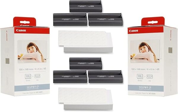 Canon KP-108IN photo paper Red, White - Image 3
