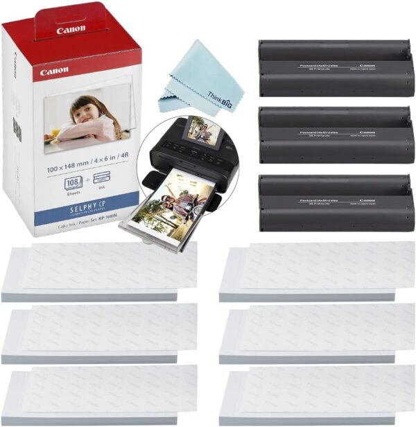 Canon KP-108IN photo paper Red, White - Image 4