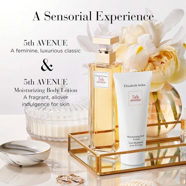 Elizabeth Arden 5th Avenue Eau de Parfum Spray, 125ml, Fresh Floral Fragrance, Luxury Perfume for Women - Image 3