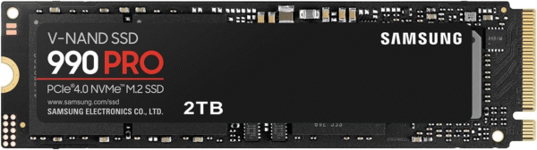 Samsung 990 PRO 2TB PCIe 4.0 (up to 7450 MB/s) NVMe
