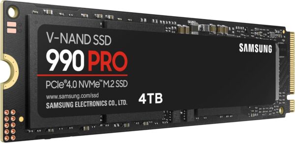 Samsung 990 PRO SSD 4TB PCIe 4.0 M.2 2280 Internal Solid State Hard Drive - Image 2