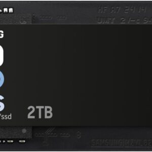 Samsung 990 PRO 2TB PCIe 4.0 (up to 7450 MB/s) NVMe M.2 (2280) Internal Solid State Drive (SSD) (MZ-V9P1T0BW)