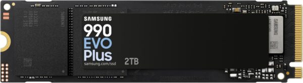 Samsung 990 PRO 2TB PCIe 4.0 (up to 7450 MB/s) NVMe M.2 (2280) Internal Solid State Drive (SSD) (MZ-V9P1T0BW)