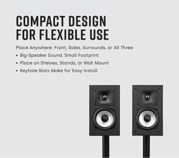 Polk Audio Monitor XT15 Compact Hi-Fi Speaker - Image 3