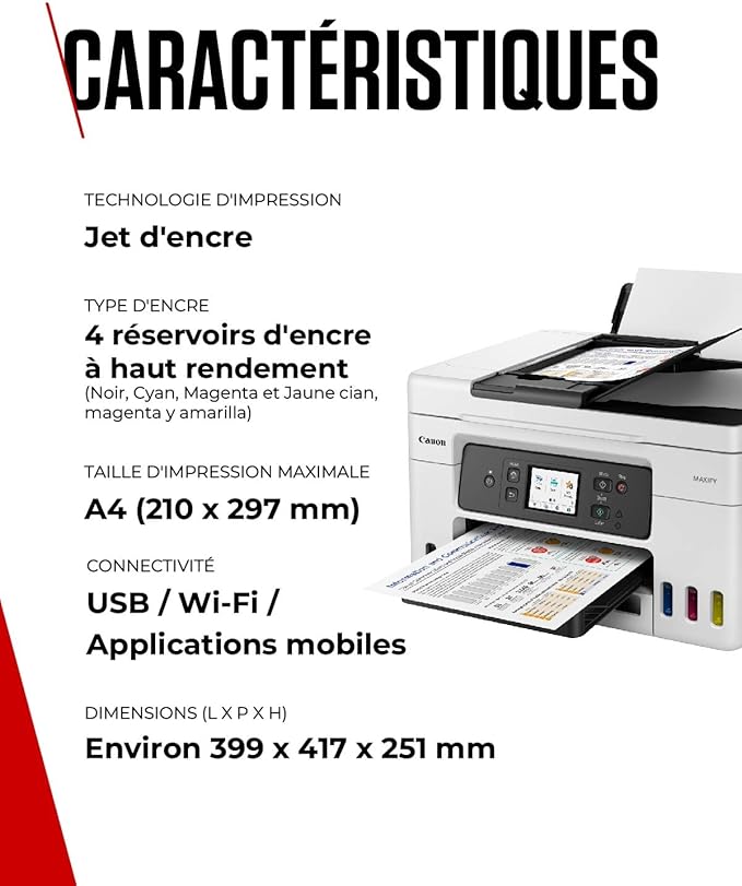 Multifunction Canon GX4050 Printer - Image 3