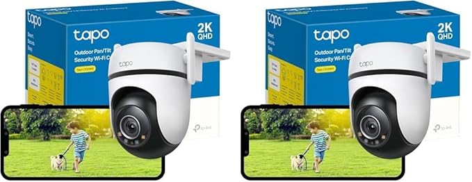 Tapo TP-Link 2K(4MP) 360° Outdoor WiFi Surveillance Camera - Image 3