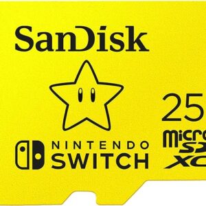 Sandisk nintendo switch 256gb microsd - yellow