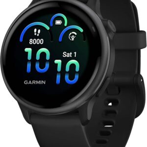 Garmin vívoactive 6 - Fitness & Health GPS Smartwatch Gray with Black Case