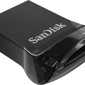 SanDisk 128GB Ultra Fit Flash Drive - Black